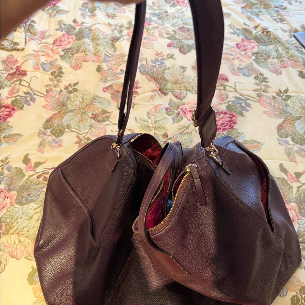 Kate Spade Dark Brown Men's Duffel Bag - Picture 11 of 14